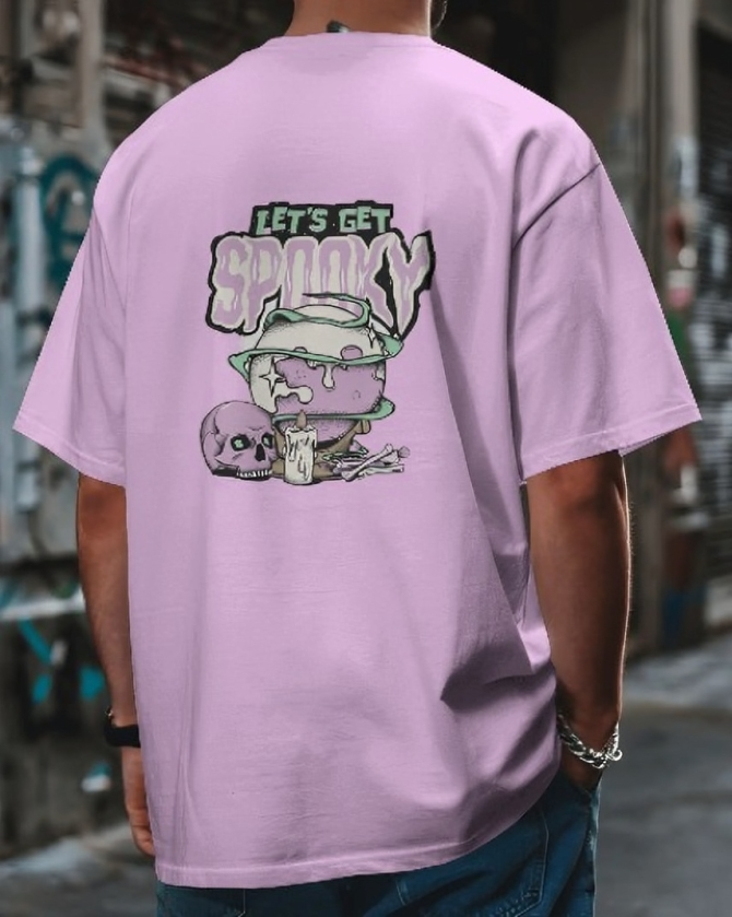 NeuWear Let's Get Spooky Oversized Unisex T-shirt fir streetwear best quality